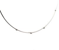 Necklace Comete Woman in Gold Diamante 0.15 Ct GLB 265 - GLB 265